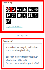 Atributy a inventář
