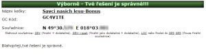 Ověřovač souřadnic