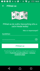 Přihlášení