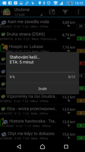 Aktualizace keší