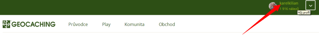 Přejdi do sekce Můj profil