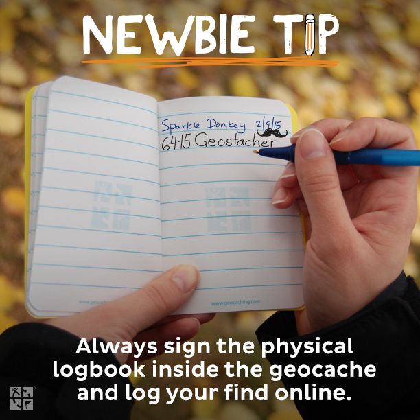 Vždy se zapiš do fyzického logbooku a na web!