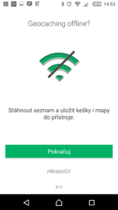 Aplikace Geocaching představuje offline mapy