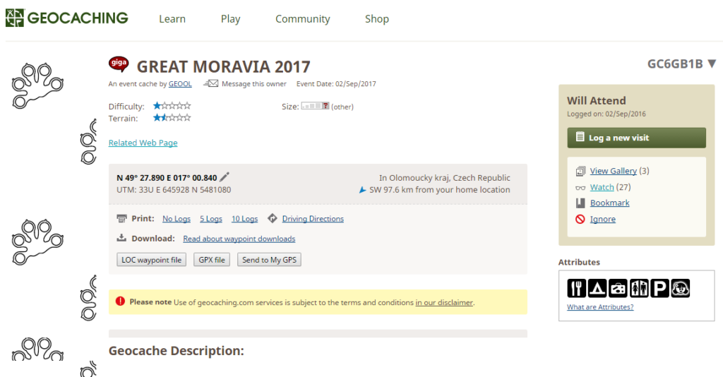 Představujeme první giga event v Česku!