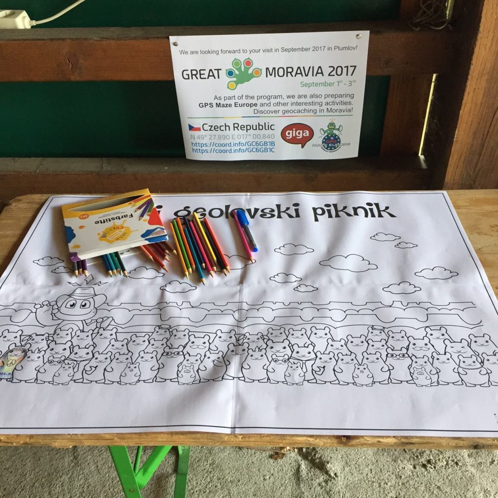 Propagace akce na slovinském eventu