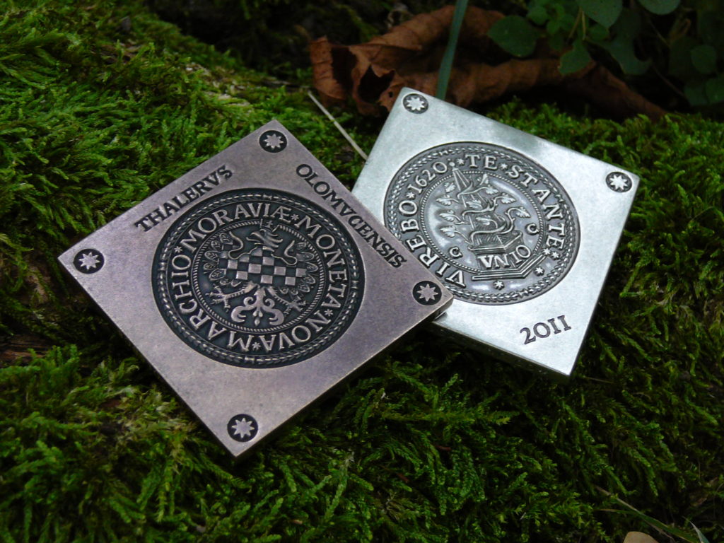 Geocoin Thalervs Olomvcensis (foto: Stanislav Šesták)